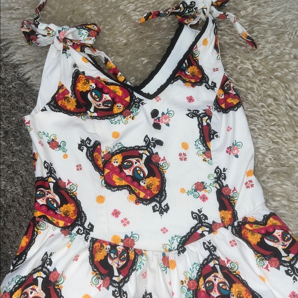 Hot Topic Book of Life La Muerte Dress - Picture 4 of 8